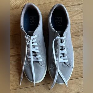 Cole Haan Men's Light Gray Canvas Trafton Clubcourt 2 Sneakers (10.5)